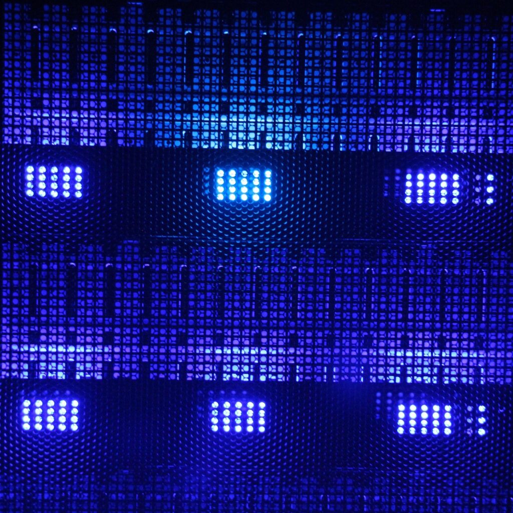 Digital illustration of a glowing shield blocking red network connections to a central server, representing WordPress XML-RPC trackback and DDoS protection.