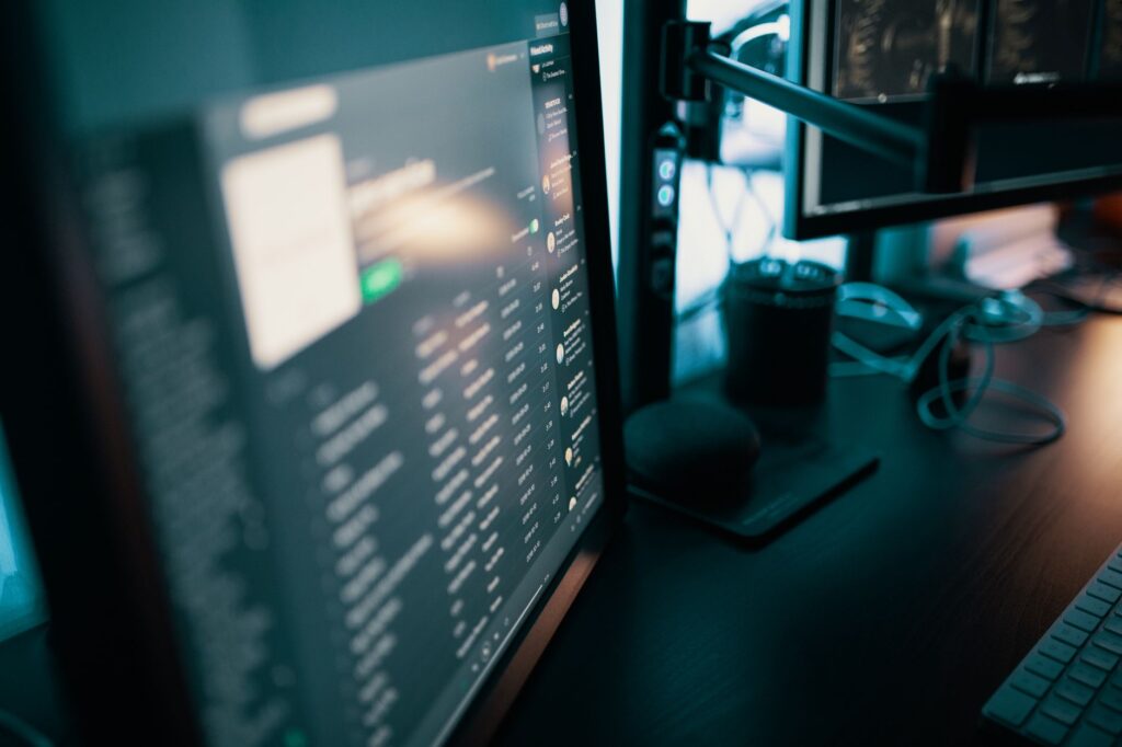 Linux desktop with multiple remote desktop connections highlighted